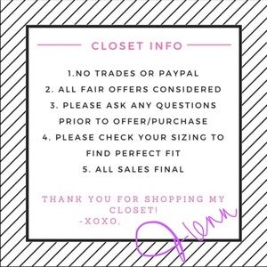 🍂🍁Poshmark Closet Info🍁🍂